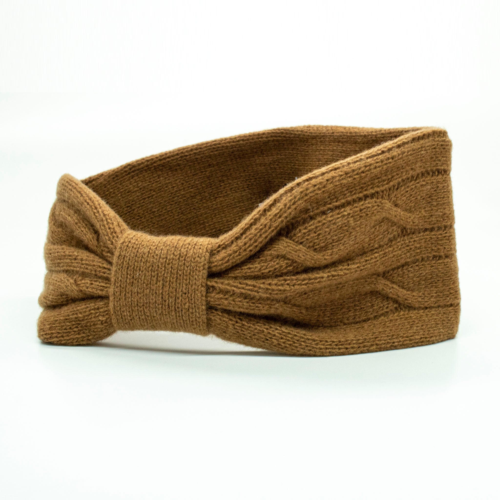 CASHMERE CABLE HEADBAND