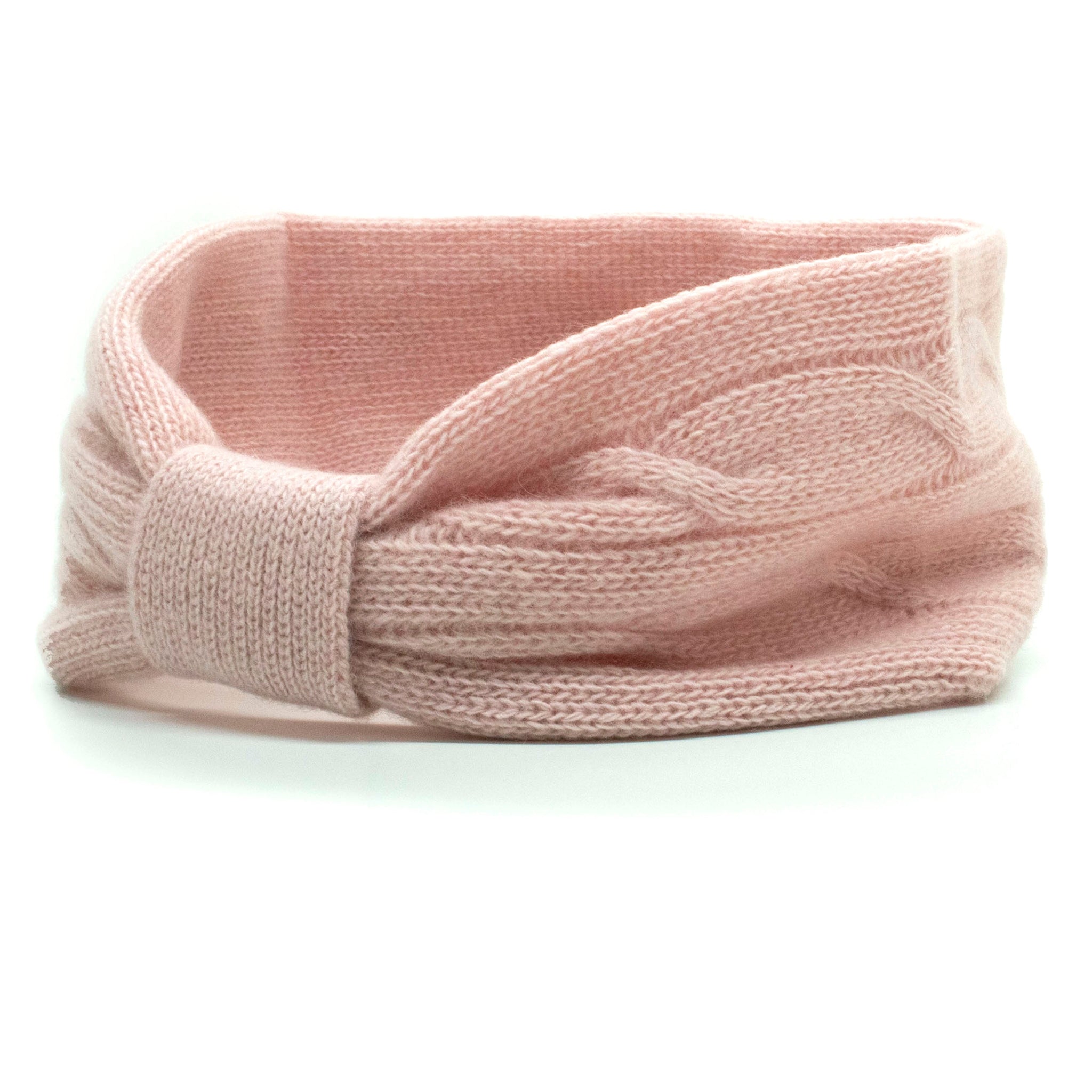 CASHMERE CABLE HEADBAND