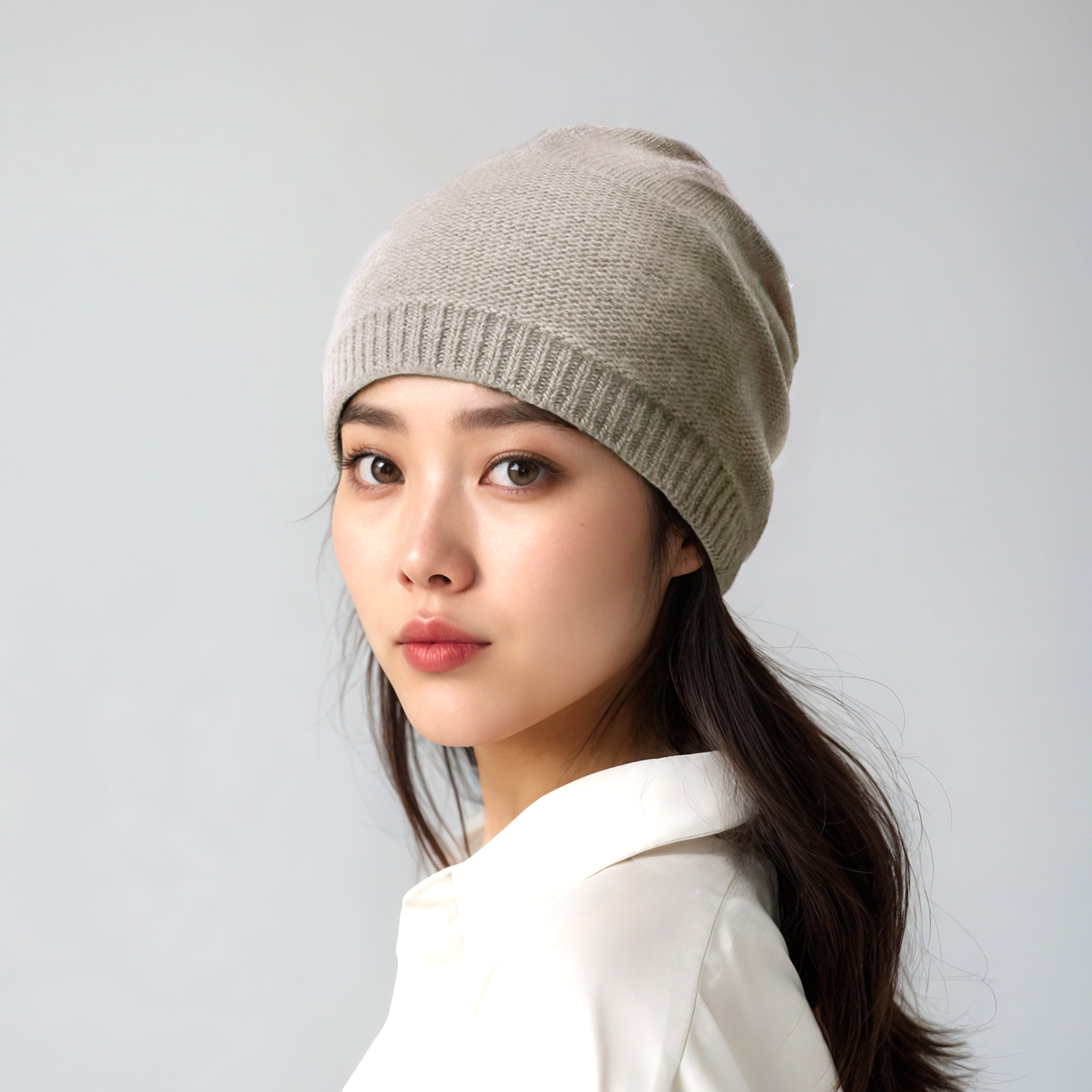 CASHMERE SLOUCHY HAT