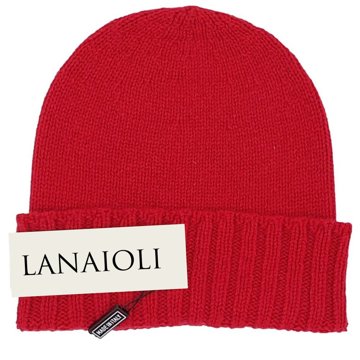 Cappello Donna Bordo a Coste Cashmere Rigenerato