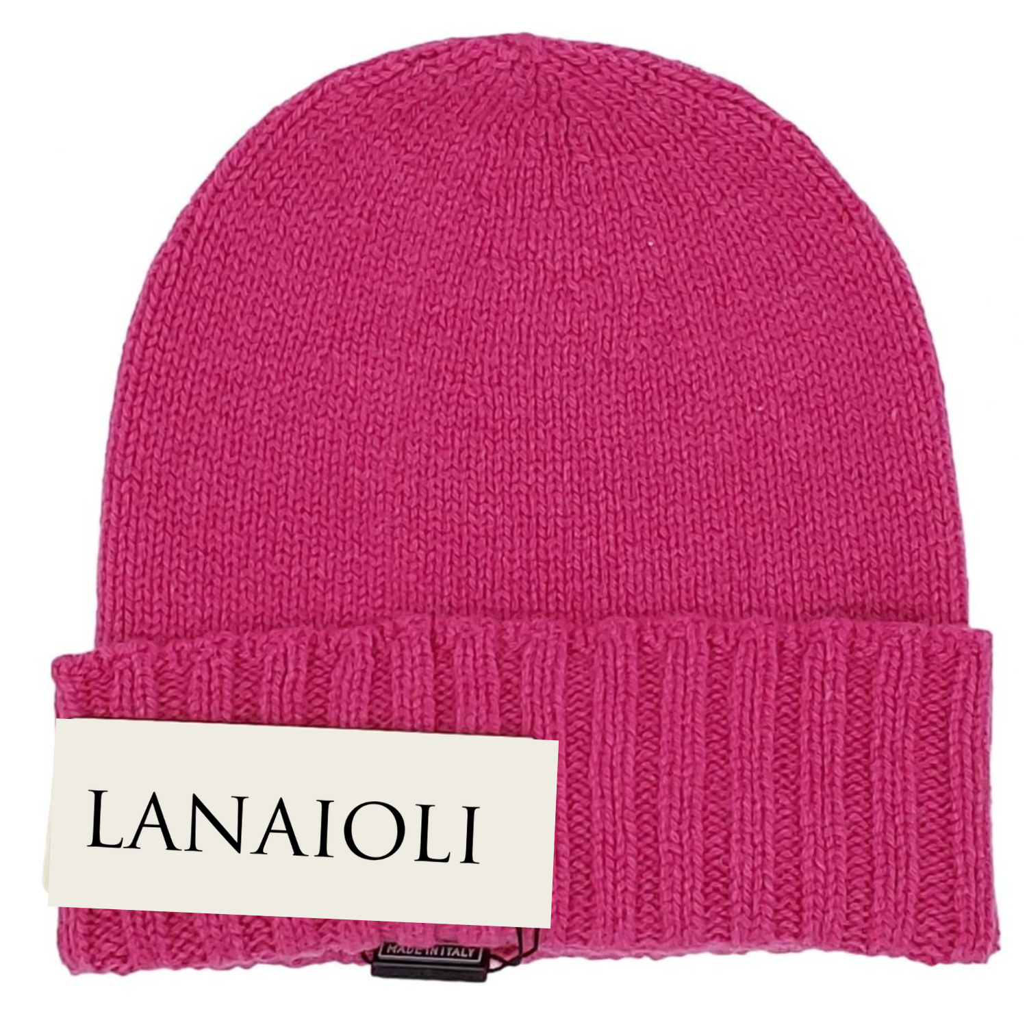 Cappello Donna Bordo a Coste Cashmere Rigenerato